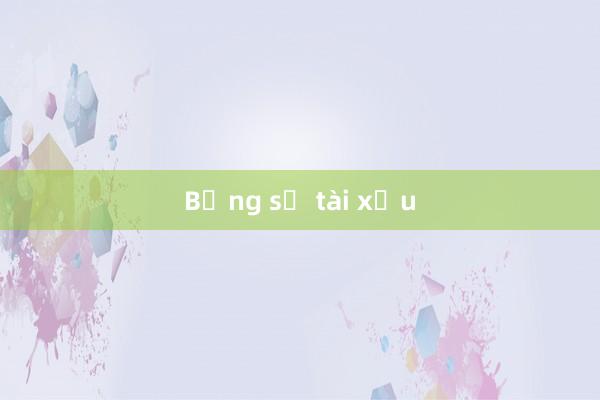 Bằng số tài xỉu