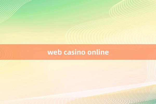 web casino online